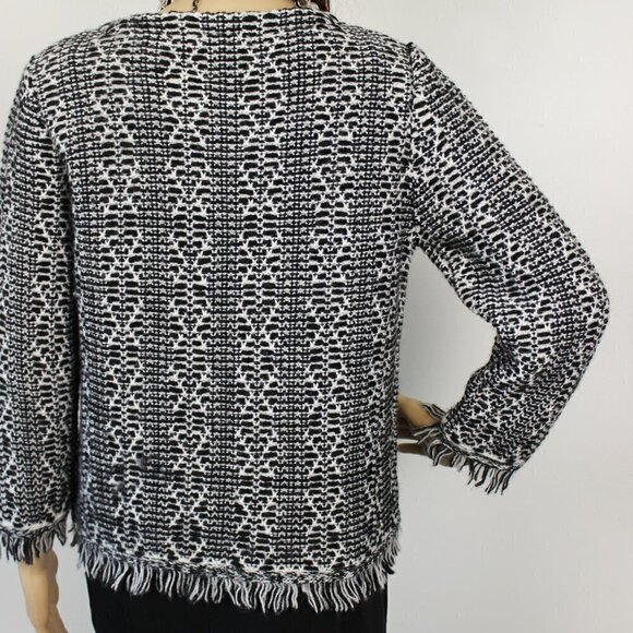 Lineamaglia Italian Wool Alpaca Blend Cardigan Small - Picture 9 of 10